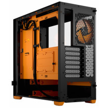 Fractal Design Pop Air TG RGB Orange Core Clear Tint Black / Orange
