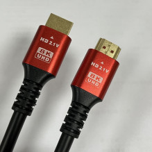 OEM Cable HDMI 2.1 8K 60Hz / 4K 120Hz - Ultra High Speed, HDR, eARC, VRR, 48Gbps 1 m black