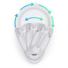 SMAPP rankinis maišytuvas su 2 dubenėliais 451,66 baltas