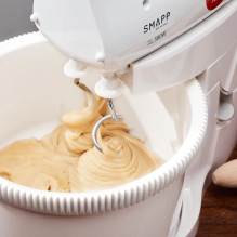 SMAPP rankinis maišytuvas su 2 dubenėliais 451,66 baltas