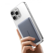 External battery Baseus "PicoGo AM41" gray 5000mAh 20W (MagSafe / PD) + "Type-C" cable