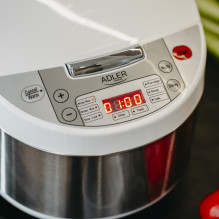 Adler AD 6420 Multi-cooker 6 in 1 - 3.25 L silver, white