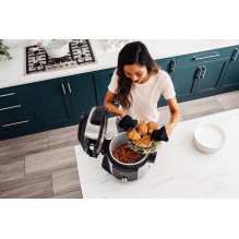 Ninja OL750EU multi cooker 7.5 L 1760 W Black, Stainless steel