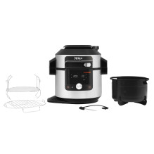 Ninja OL750EU multi cooker 7.5 L 1760 W Black, Stainless steel