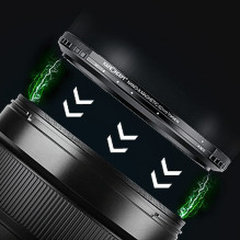 Fotoaparato Filtras - K&amp;F Concept Nano-X ND2-32 Magnetinis 72mm Ultra-Plonas