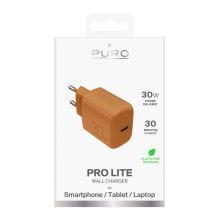 Puro Pro Lite 30W USB-C Wall Charger - Orange