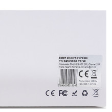 PNI SafeHome PT700 WiFi GSM 4G belaidė signalizacijos sistema su stebėjimu ir perspėjimu internetu, SMS žinutėmis, balso