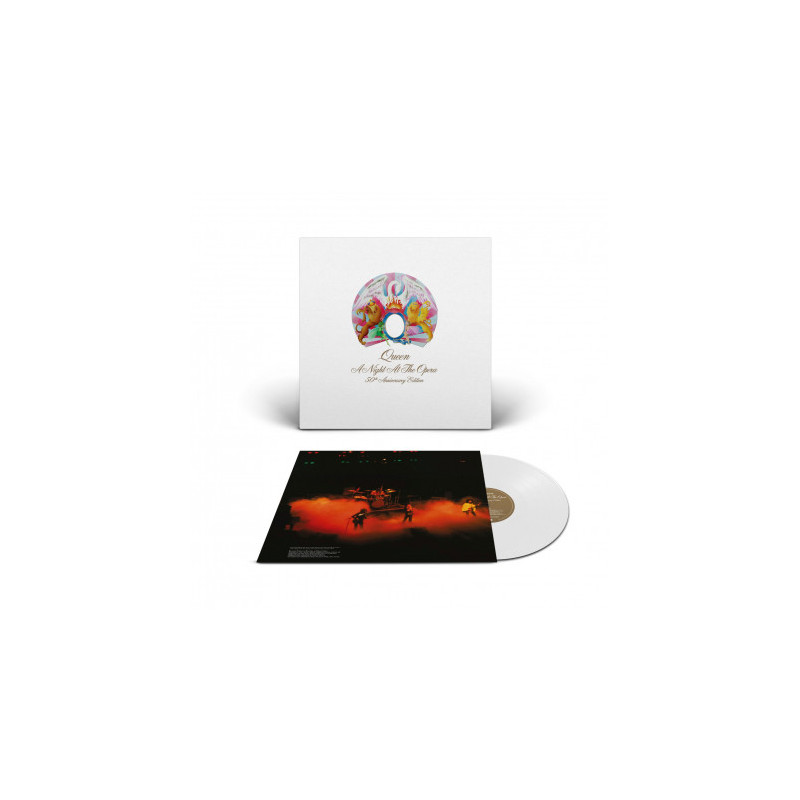 EMI QUEEN "A Night At The Opera" (Crystal Clear Vinyl, 50th Anniversary Ed