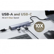 CUDY UH605 Hub USB-C