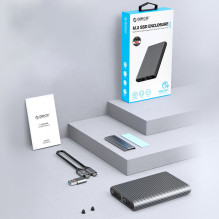 Kieszeń dyskowa podwójna Orico AM2C3-2SN na dwa dyski M.2 SATA+NVME USB-C 3.2 6Gb / s / 10Gb / s - szara