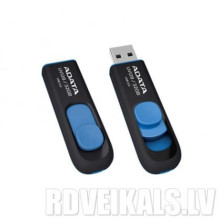 Adata DashDrive 32GB juodas + mėlynas USB 3.0 AUV128-32G-RBE