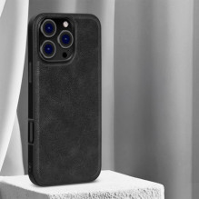 Dėklas X-Level "Earl III Collection" skirtas Apple iPhone 17 juodas