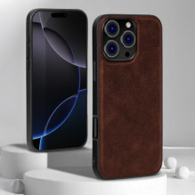 Dėklas X-Level "Earl III Collection" skirtas Apple iPhone 17 rudas