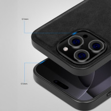 Dėklas X-Level "Earl III Collection" skirtas Apple iPhone 17 juodas