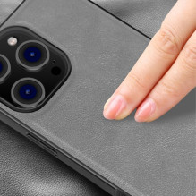 Dėklas X-Level "Earl III Collection" skirtas Apple iPhone 17 pilkas
