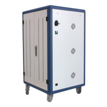 Techly I-CABINET-30DUTY portable device management cart / cabinet White, Blue