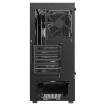 Korpusas - SAVIO Noctis Flow Cube ATX Micro ATX Mini-ITX Juodas