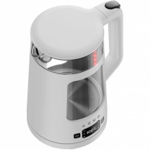 AENO Electric Kettle EK6: 1850-2200W, 2L, Strix, Square-shaped body, Transparent lid, High Resistant Glass, LED-Illumina