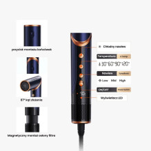 Lovio LVHS001BL Multistyler Hair Dryer And Curler AirStyle