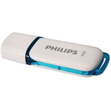 „Philips“ 16 GB USB 2.0 „Snow Edition“ balta / mėlyna