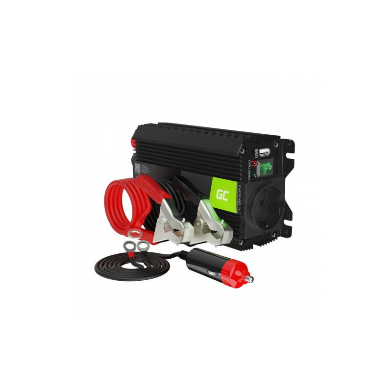 Invertors , Automašīnas Sprieguma pārveidotājs , 12V uz 230V , 300W / 600W