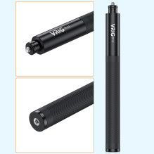 Veiksmo Kameros Laikiklis - VRIG TP-13 27-133cm Teleskopinis Aliuminio GoPro Adapteris