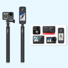 Veiksmo Kameros Laikiklis - VRIG TP-13 27-133cm Teleskopinis Aliuminio GoPro Adapteris