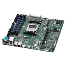 Pagrindinė plokštė - Asrock EPYC4000D4U AM5 DDR5, 4 DIMM, 2 SATA III, Dual Gigabit