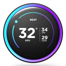 Procesoriaus aušintuvas - CPU Aušintuvas NZXT Kraken Elite 280 Asetek Siurblys LCD RGB Juodas