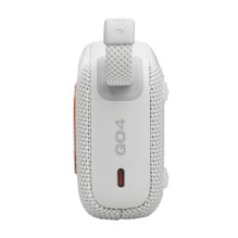 Garsiakalbis - JBL Go 4 Bluetooth garsiakalbis, 7 val. grojimo laikas, atsparus vandeniui, balta