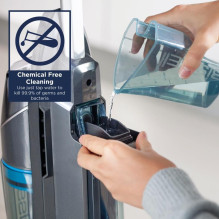 Valymo įranga - Bissell Garų valytuvas Vac &amp; Steam 2-in-1 Kintamos garų Juodas