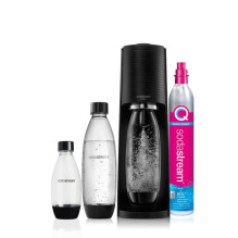 Namų Įranga - SodaStream Soda Maker Terra Megapack QC su 3 buteliais Juodas