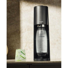 Namų Įranga - SodaStream Soda Maker Terra Megapack QC su 3 buteliais Juodas