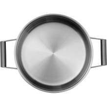 Puodas - WMF Comfort Line 5vnt Nerūdijančio Plieno Puodai su Stikliniais Dangčiais