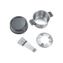 Fondiu - Severin Fondiu Rinkinys FO 2470 1.4L Nerūdijančio Plieno Juodas