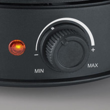 Fondiu - Severin Fondiu Rinkinys FO 2470 1.4L Nerūdijančio Plieno Juodas