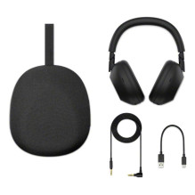 Belaidės Ausinės - Ausinės Sony WH-1000XM6 Bluetooth Triukšmo Naikinimas Per Ausis Juodos