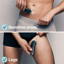 Elektrinis skustuvas - Braun BG5350 BodyGroomer serija 5, įkraunamas, 100 min veikimo laikas