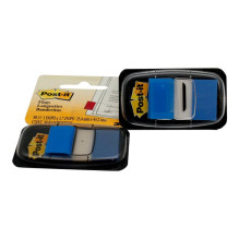 Biuro Priedas - 3M Post-it Indeksai 680-2 44 Mėlynos Juostelės