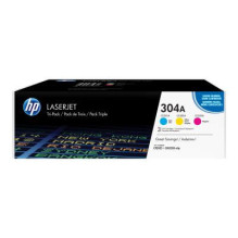 Tonerio Kasetė - HP 304A Multipack Mėlyna, Magenta, Geltona