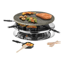 Fondiu - Unold Raclette Multi 4-in-1 Fondue Grill Juodas