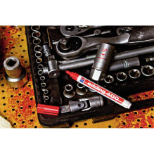 Biuro Priedas - Edding 400 Permanent Marker Fine Tip Black