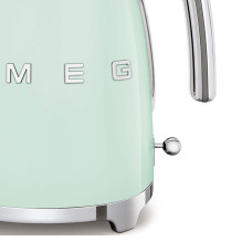 Electric Kettle - SMEG KLF03PGEU 1.7L Stainless Steel 360° Base Pastel Green