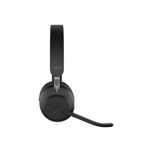 Belaidės Ausinės - Headset Jabra Evolve2 65 UC Stereo Bluetooth USB-A 37h Baterijos Gyvavimo Trukmė
