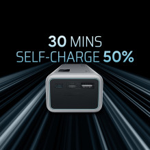 Cuktech P+Series No. 15 Powerbank 150W 20000mAh - Gray