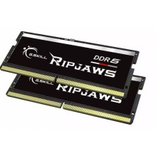 G.SKILL Ripjaws Black 2x16GB DDR5 5200MHz SO-DIMM F5-5200S3838A16GX2-RS G.SKILL Ripjaws Black 2x16GB DDR5 5200MHz SO-DIMM F5-5200S3838A16GX2-RS