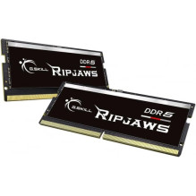 G.SKILL Ripjaws Black 2x16GB DDR5 5200MHz SO-DIMM F5-5200S3838A16GX2-RS G.SKILL Ripjaws Black 2x16GB DDR5 5200MHz SO-DIMM F5-5200S3838A16GX2-RS