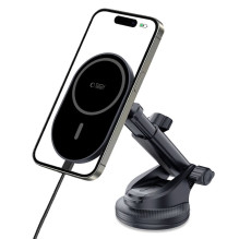 Tech-Protect mm15W-V6 Magnetic MagSafe Car Holder for Cockpit / Windshield / Air Vent - Black