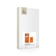 Tech-Protect MagWallet MagSafe Magnetic Wallet for Phone - Orange