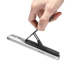 „Spigen S314-3“ magnetinė „MagSafe“ magnetinė piniginė – juoda